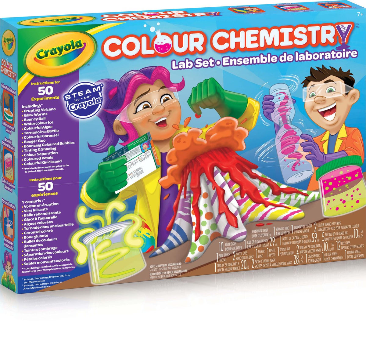 Crayola color chemistry lab set mykingdom cheap