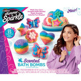Shimmer and Sparkle Scented Bath Bombs