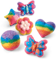 Shimmer and Sparkle Scented Bath Bombs