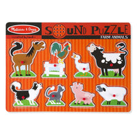 Farm Animals Sound Pad Puzzle
