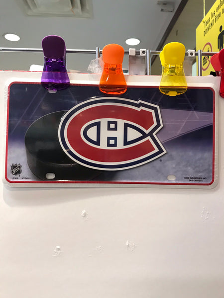 Habs License Plate
