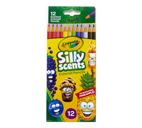 Silly Scents Colored Pencils, 12 ct