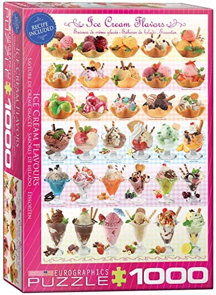 Ice Cream Flavours Puzzle