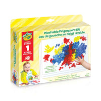 My First Crayola Washable Fingerpaint Kit
