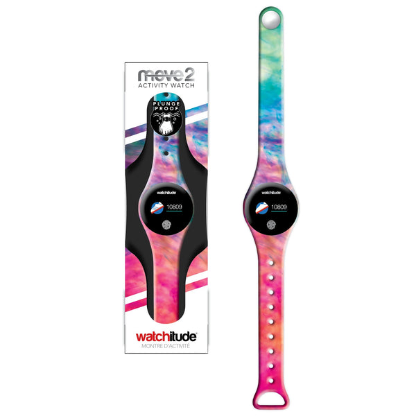 Watchitude Move2 Digital Activity Watch - Water Palette