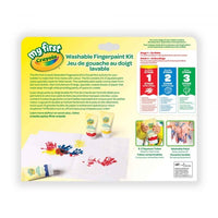 My First Crayola Washable Fingerpaint Kit